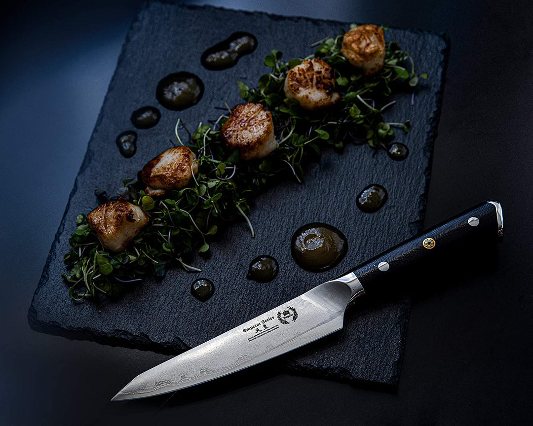 Petty (Utility) Knife - 6 Inch Japanese AUS10 67-Layer High Carbon